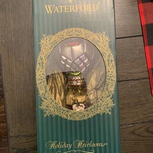 Waterford Holiday Heirlooms Lismore Hot Air Balloon Ornament in Box